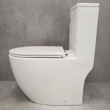Унитаз Bloomix S-Line 3.0 2327T/UF1 Ceramic+ моноблок безободковый торнадо