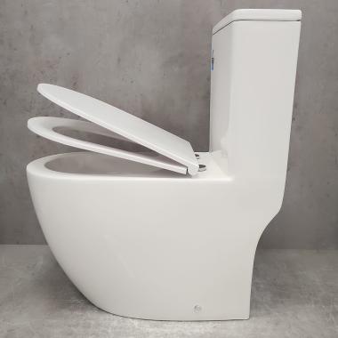 Унитаз Bloomix S-Line 3.0 2327T/UF1 Ceramic+ моноблок безободковый торнадо