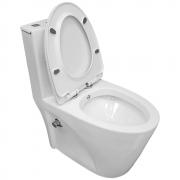 Унитаз Bloomix Mono MD5015SB моноблок безободковый с функцией биде и смесителем