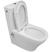 Унитаз Bloomix Barron AD3091RSB/UF1 Ceramic+ безободковый с функцией биде и смесителем