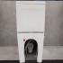 Унитаз Bloomix Barron AD3091RSB/UF1 Ceramic+ безободковый с функцией биде и смесителем
