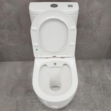 Унитаз Bloomix Major AD3089RSB/UF1 Ceramic+ безободковый с функцией биде и смесителем