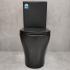 Унитаз Bloomix Black Barron 3.0 AD3091SBT/UF1 Ceramic+ безободковый торнадо с функцией биде и смесителем