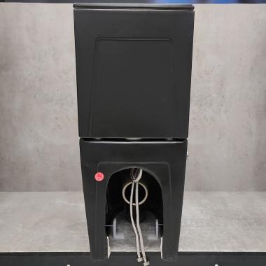 Унитаз Bloomix Black Barron 3.0 AD3091SBT/UF1 Ceramic+ безободковый торнадо с функцией биде и смесителем