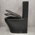 Унитаз Bloomix Black Barron 3.0 AD3091SBT/UF1 Ceramic+ безободковый торнадо с функцией биде и смесителем