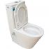 Унитаз Bloomix Rittberger AD3092TSB/F1 Ceramic+ безободковый торнадо с функцией биде и смесителем