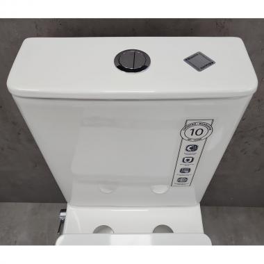 Унитаз Bloomix Rittberger AD3092TSB/F1 Ceramic+ безободковый торнадо с функцией биде и смесителем