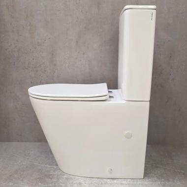 Унитаз Bloomix Rittberger AD3092TSB/F1 Ceramic+ безободковый торнадо с функцией биде и смесителем