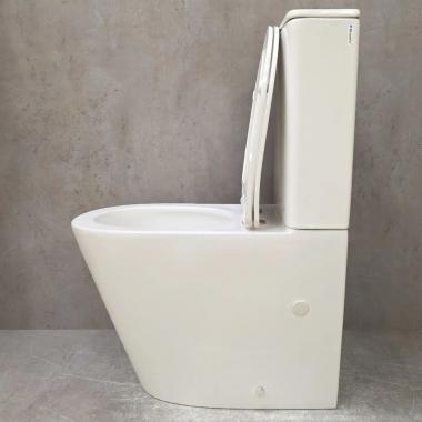 Унитаз Bloomix Rittberger AD3092TSB/F1 Ceramic+ безободковый торнадо с функцией биде и смесителем