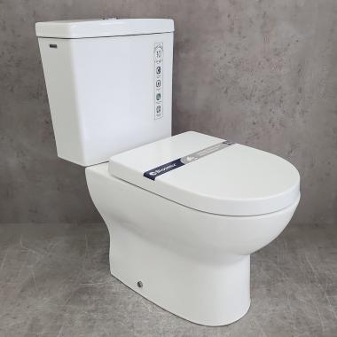 Унитаз Bloomix Voyage CH1850R/UF2 безободковый торнадо