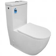 Унитаз Bloomix Mono CH5075SB/UF2 моноблок безободковый с функцией биде и смесителем