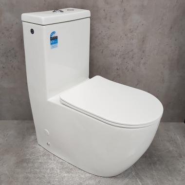 Унитаз Bloomix Mono CH5075SB/UF2 моноблок безободковый с функцией биде и смесителем