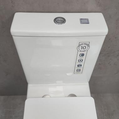 Унитаз Bloomix Voyage DB1848R/UF1 безободковый торнадо