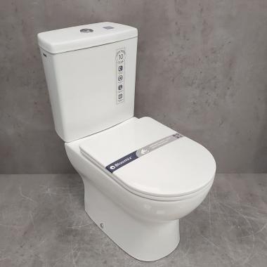 Унитаз Bloomix Voyage DB1851W/PP безободковый торнадо