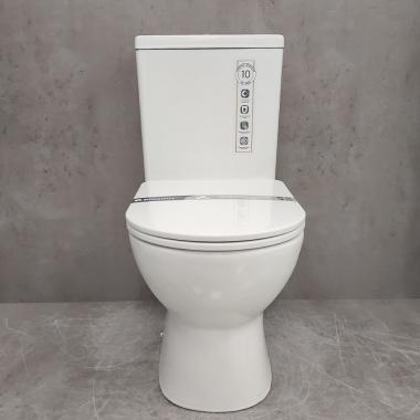 Унитаз Bloomix Voyage DB1851W/PP безободковый торнадо