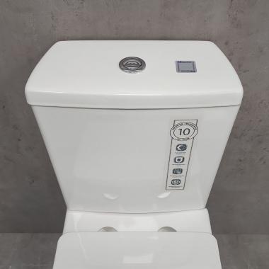 Унитаз Bloomix Voyage DB1851W/PP безободковый торнадо